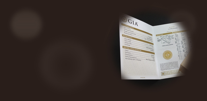 GIA證書,鑑定書